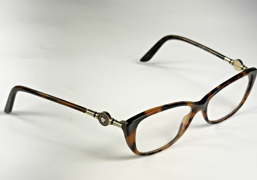 Versace 3206 944 Womens Tortoise Cat Eye 52-15-140mm Eyeglasses FRAMES ONLY